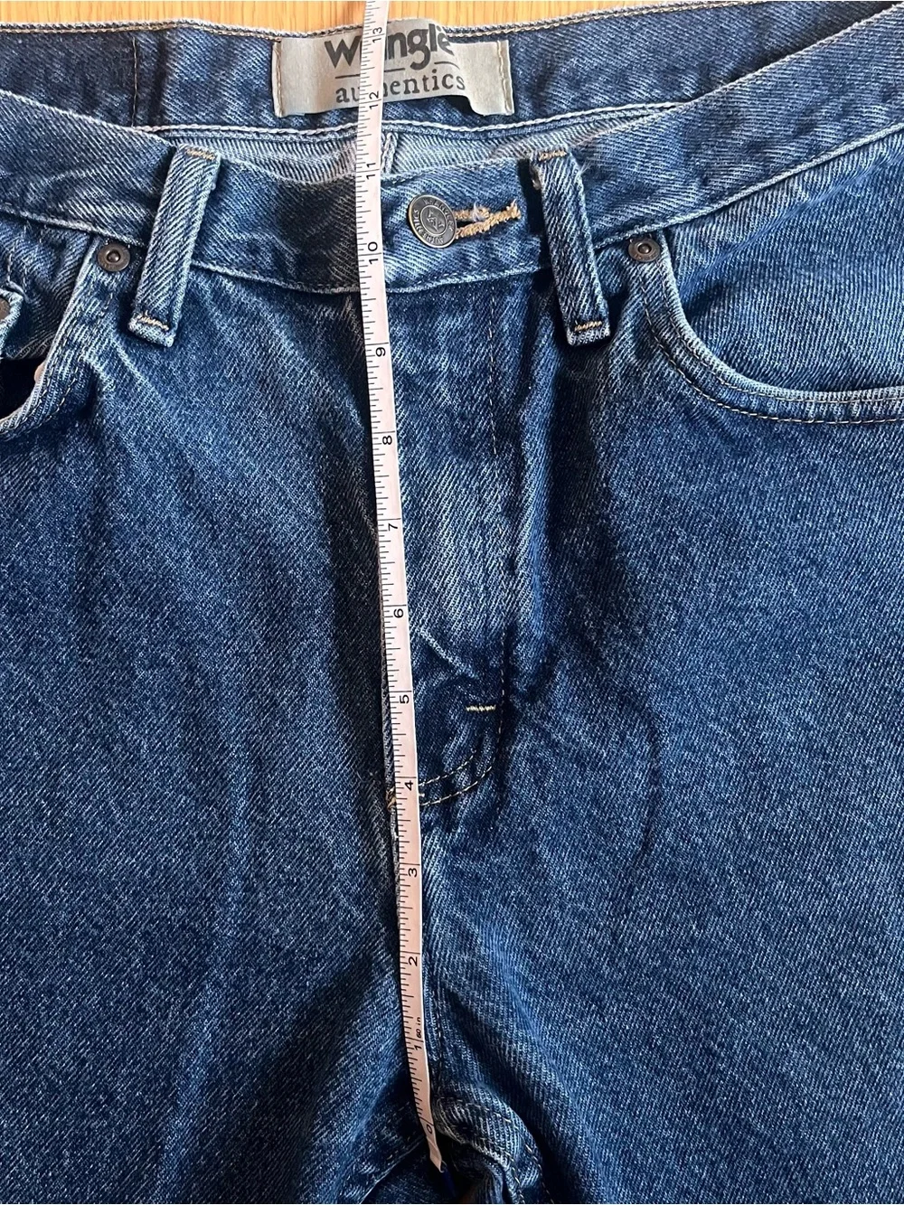 Wrangler Authentics Jeans 👖 33x30 Blue Straight Leg Denim